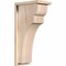 Ekena Millwork Yorktown Smooth Corbel w/Backplate, Douglas Fir, 7 1/2"W x 12"D x 24"H COR08X12X24YOR01SDF - alternate 1